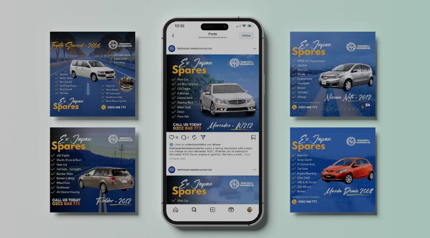 Taisho Parts Social Media
