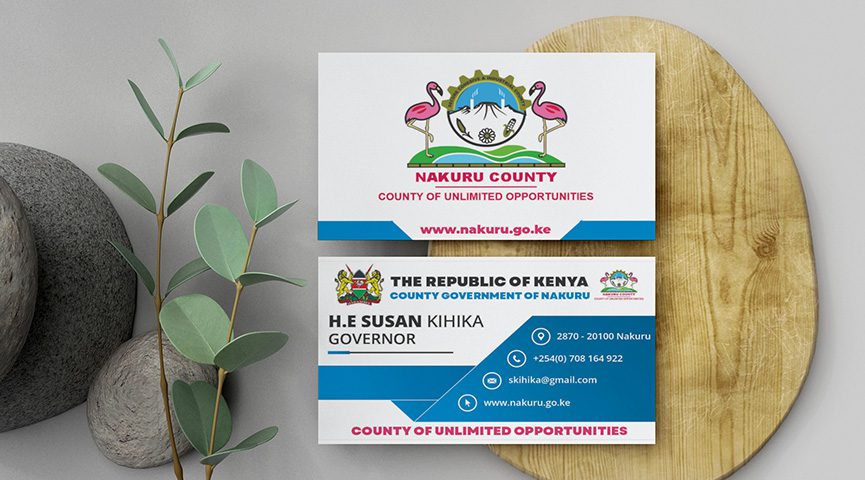 Governor Susan Kihika Business Cards
