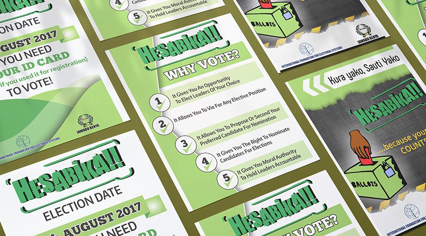 Hesabika Election Flyers
