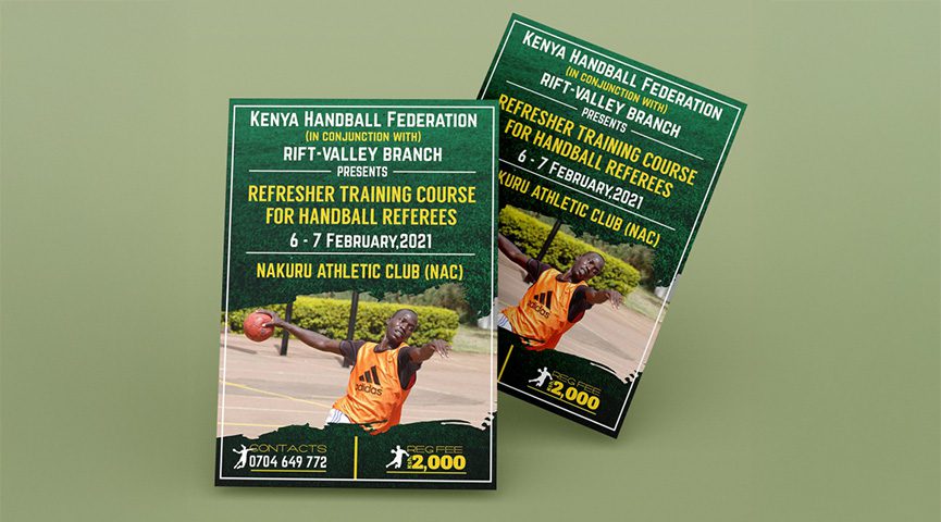 Kenya Handball Federation Flyer