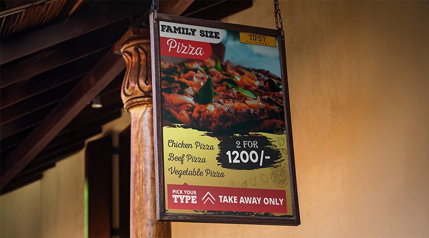 Pizza Poster Design